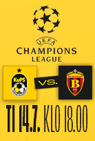 Boksi / UEFA Champions League 1st qualifying round: KUPS - FK Vardar